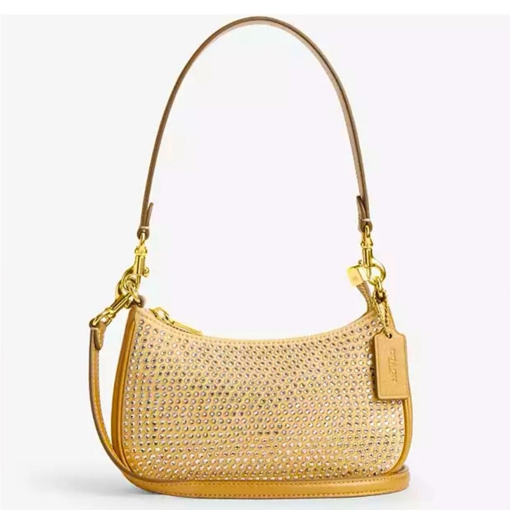 COACH NWT Teri Mini Crossbody Bag With Crystals